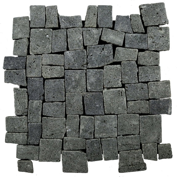Cruz Bay Studio XQ3RBK Block Mosaic - Black Basalt