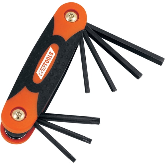 Cruz Folding Hex/Allen & Torx Key Set (FHT1)