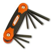 Cruztools FHT1 Folding Hex/Torx Key Set