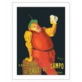 thumbnail image 1 of Cruz del Campo Brewery Beers - Seville Spain - Vintage Advertising Poster by Leonetto Cappiello c.1906 - Bamboo Fine Art 290gsm Paper (Unframed) 12x16in, 1 of 4