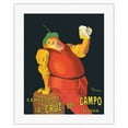 thumbnail image 1 of Cruz del Campo Brewery Beers - Seville Spain - Vintage Advertising Poster by Leonetto Cappiello c.1906 - Fine Art Rolled Canvas Print 16in x 20in, 1 of 4