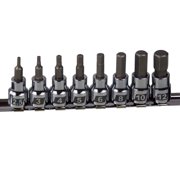 Cruz 10-Piece 3/8 Drive Standard Allen Socket Set IN38HBS