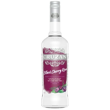 Cruzan Black Cherry Flavored Rum 750 ml