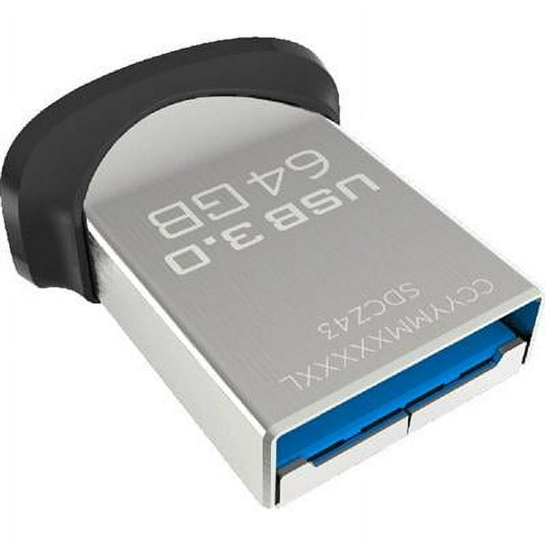 SanDisk Cruzer Ultra Fit 64GB USB 3.1 Flash Drive - Walmart.com
