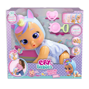 Open Box Cry Babies Crawling Jenna Interactive Baby Doll with 35+ Realistic Baby Sounds - Kids Ages 18 months and up