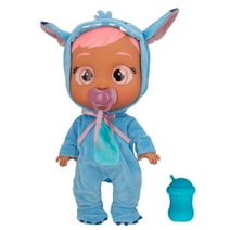 Cry Babies Disney Nurturing Baby Doll Inspired by Stitch, Dressed up in His Personalized Blue Pajamas And Cries Real Tears - For Kids Age 18 Months and up