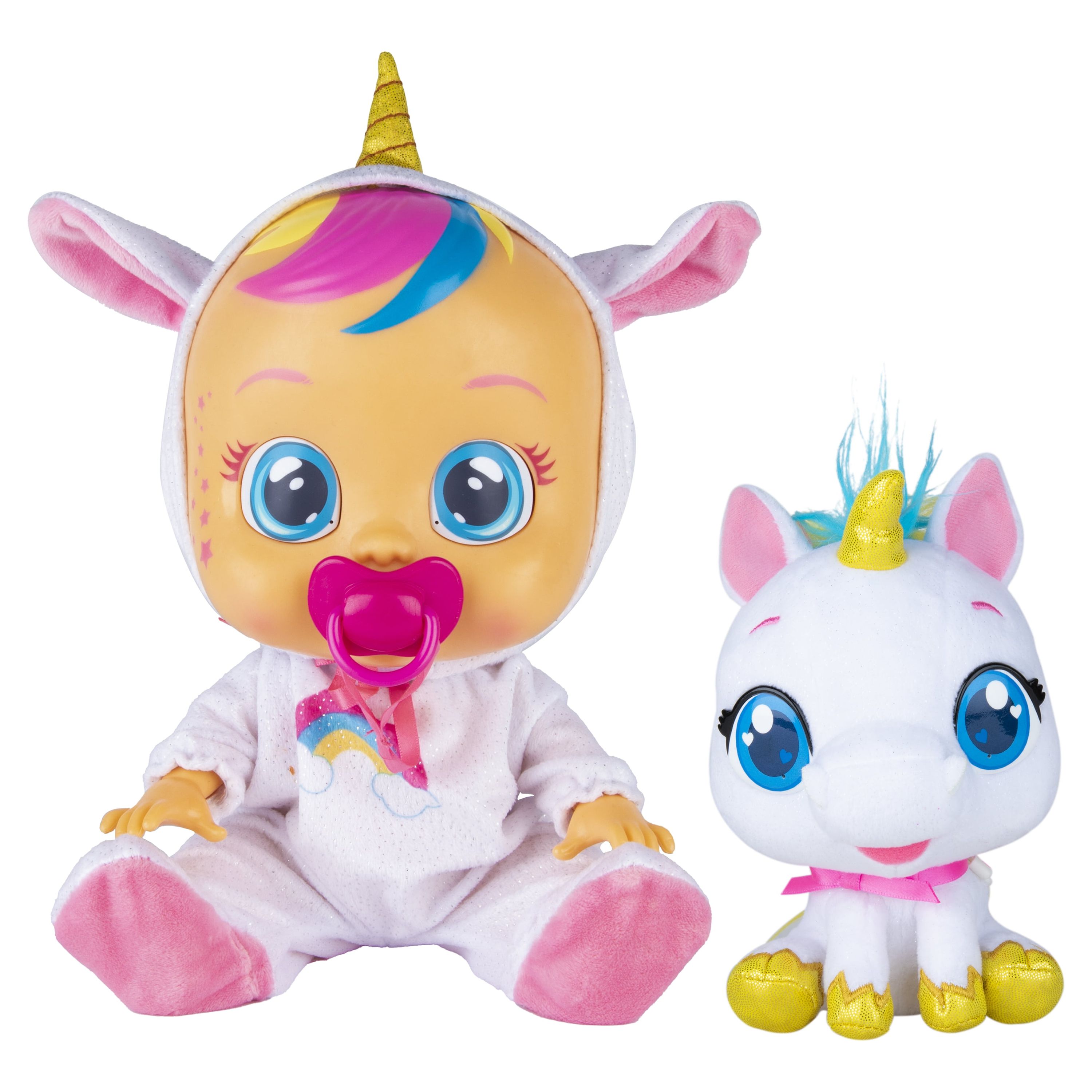 Cry Babies Fantasy Dreamy and Rym - 12 inch Doll and 6 inch Pet - image 1 of 7