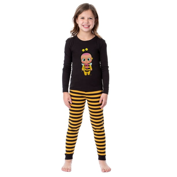 Cry Babies Magic Tears Bumblebee Unisex Child Tight Fit Sleep