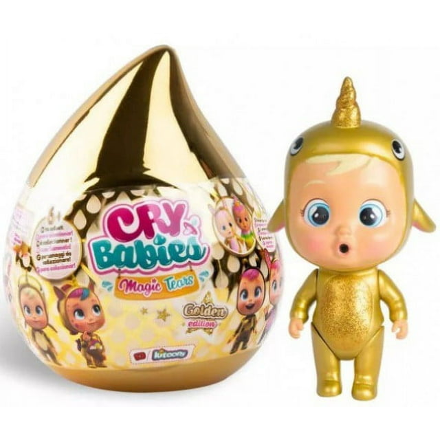 Cry Babies Magic Tears Doll Golden House Edition Mystery Pack Ages 3 years+