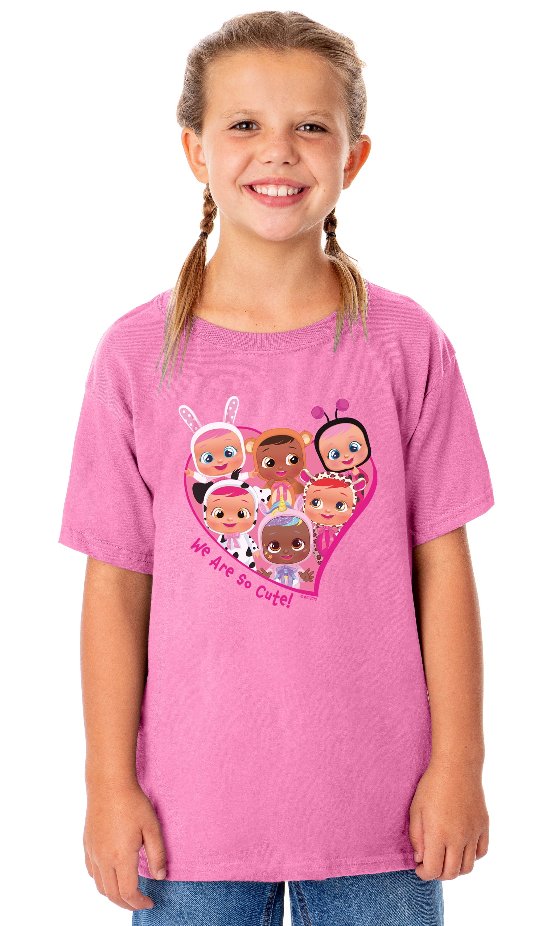 Cry Babies Girls T-shirt Gray 3T-8 - Walmart.com