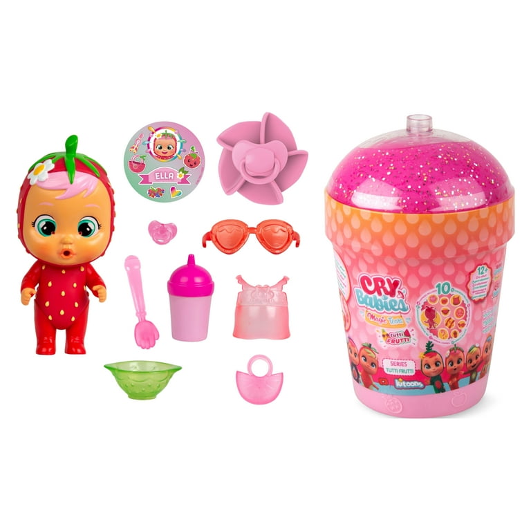 Cry Babies Magic Tears Stars Coney's House - 11+ Surprise Accessories, Doll  | Kids Age 3+