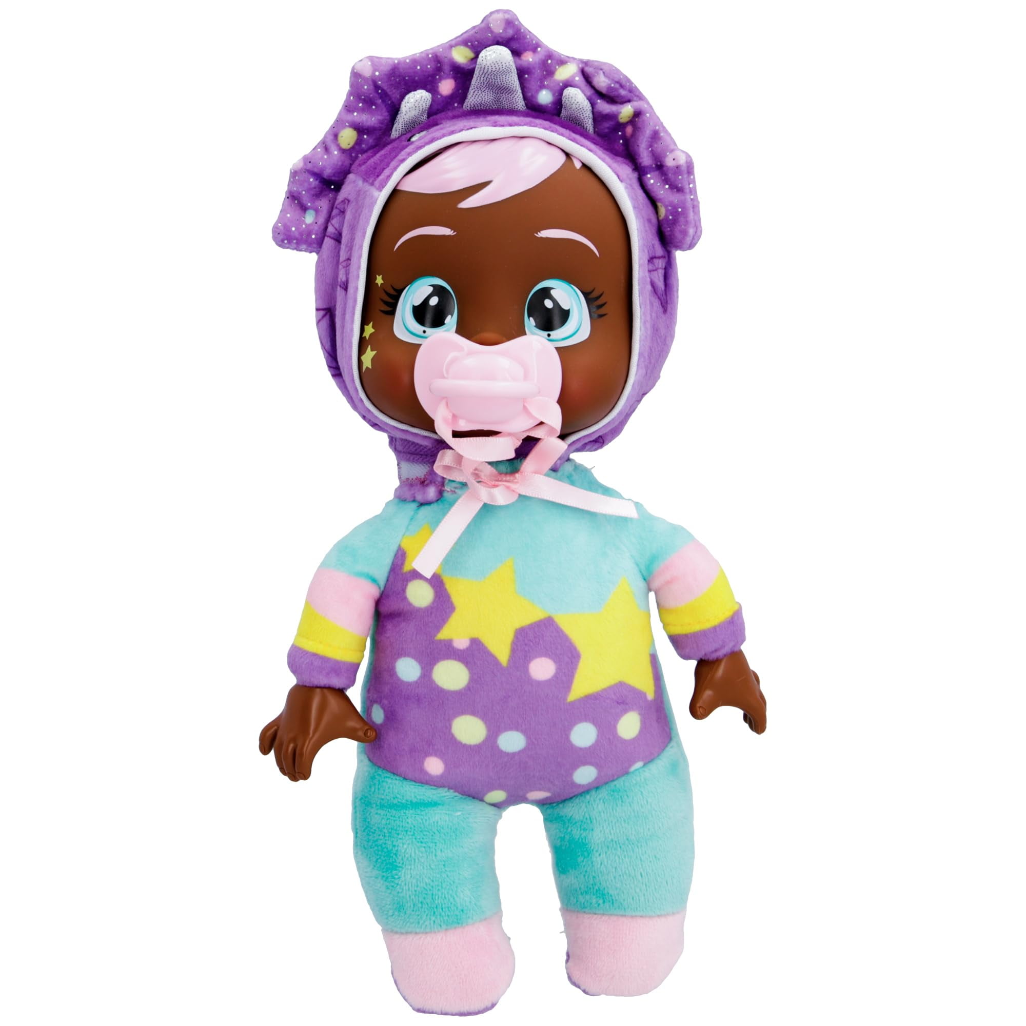 Cry Babies Tiny Cuddles Talents Phoebe, Dressed Up As a Gymnast and Cries Real Tears, 9 Inch Baby Doll