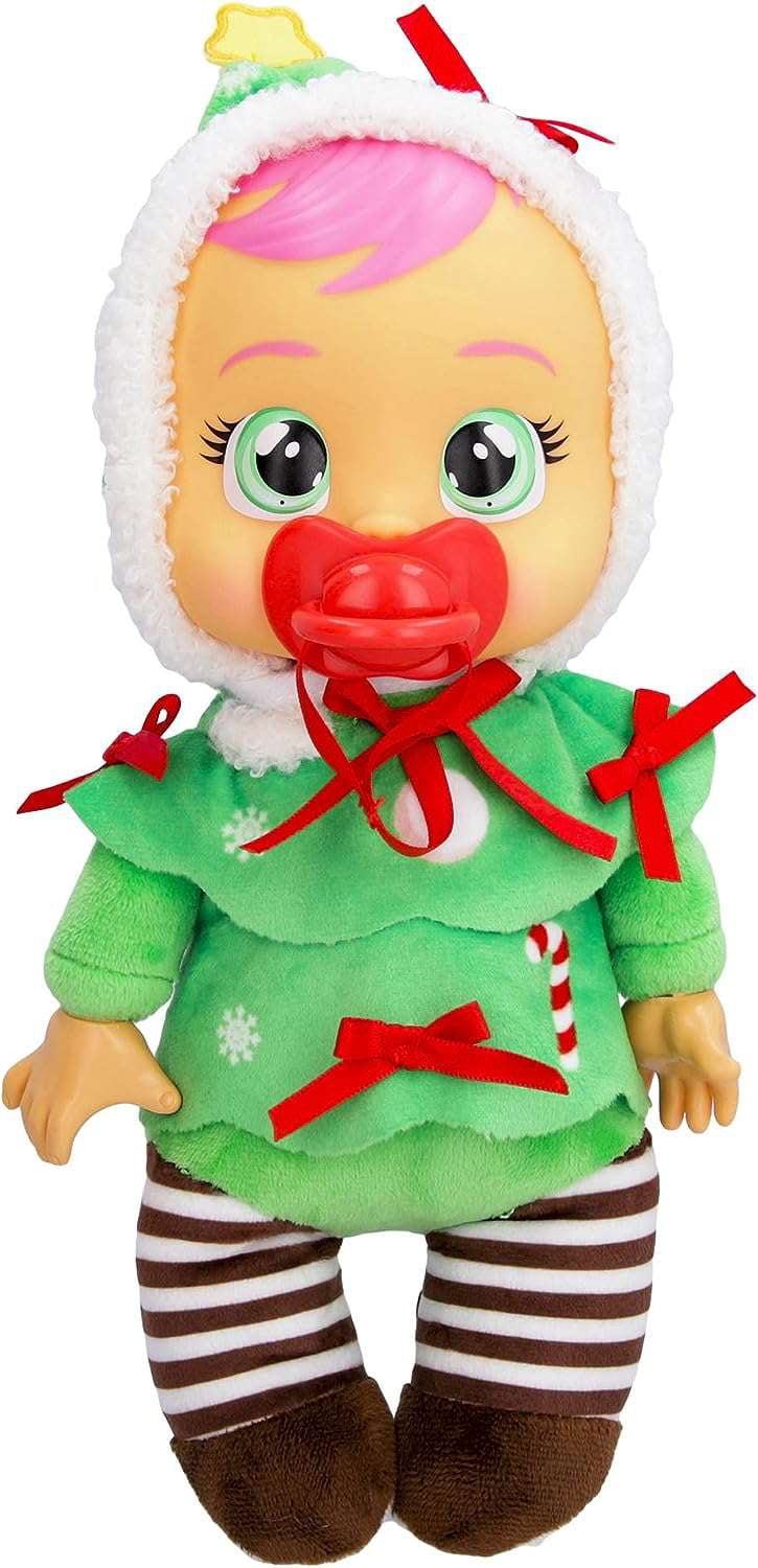 Cry Babies Tiny Cuddles Christmas Noelle Doll Toy New with Tag