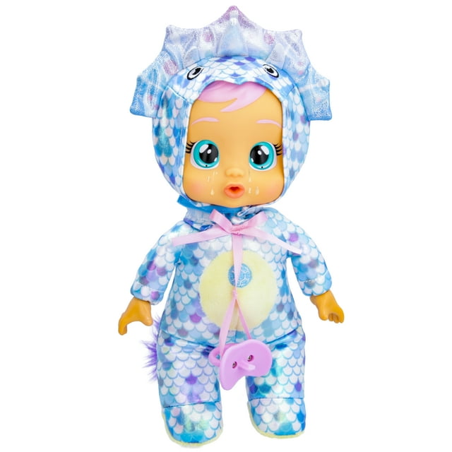 Cry Babies Tiny Cuddles Tina Dino Doll - Walmart.com