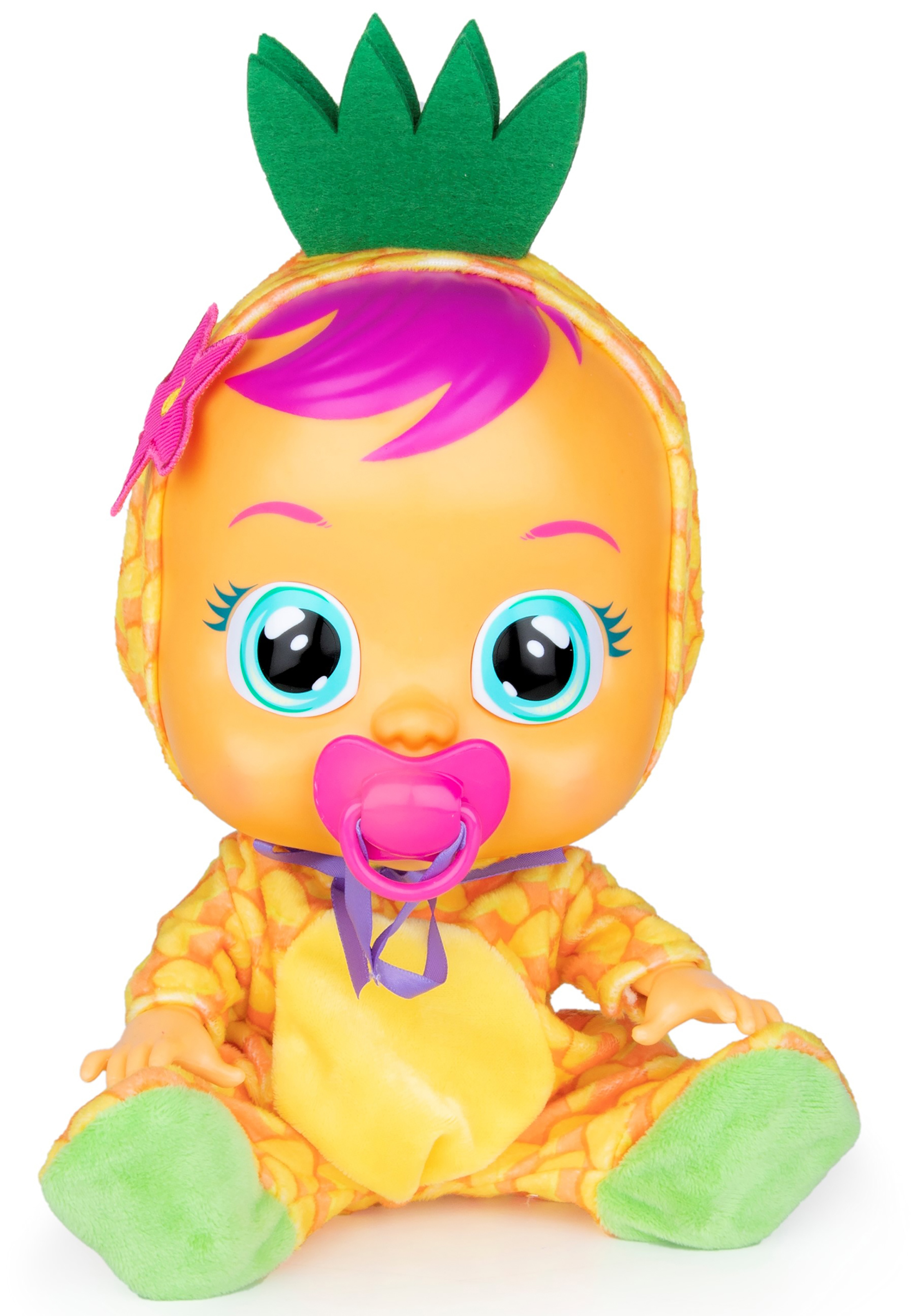 Cry Babies Tutti Frutti Pia 12 inch Baby Doll with Removable Pajamas - image 1 of 6