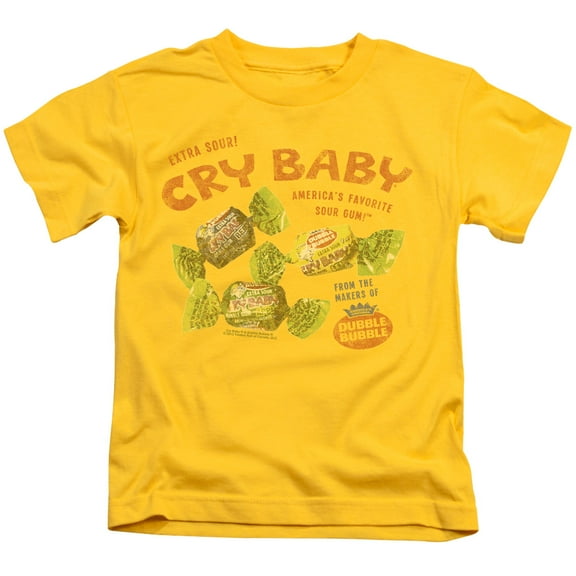 Cry Babies Vintage Ad S/S Juvenile 18/1 T-Shirt Yellow(7)