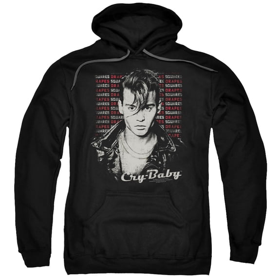 Cry Baby - Drapes And Squares - Pull-Over Hoodie - XX-Large
