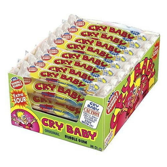 Cry Baby Extra Sour Bubble Gumball Tubes