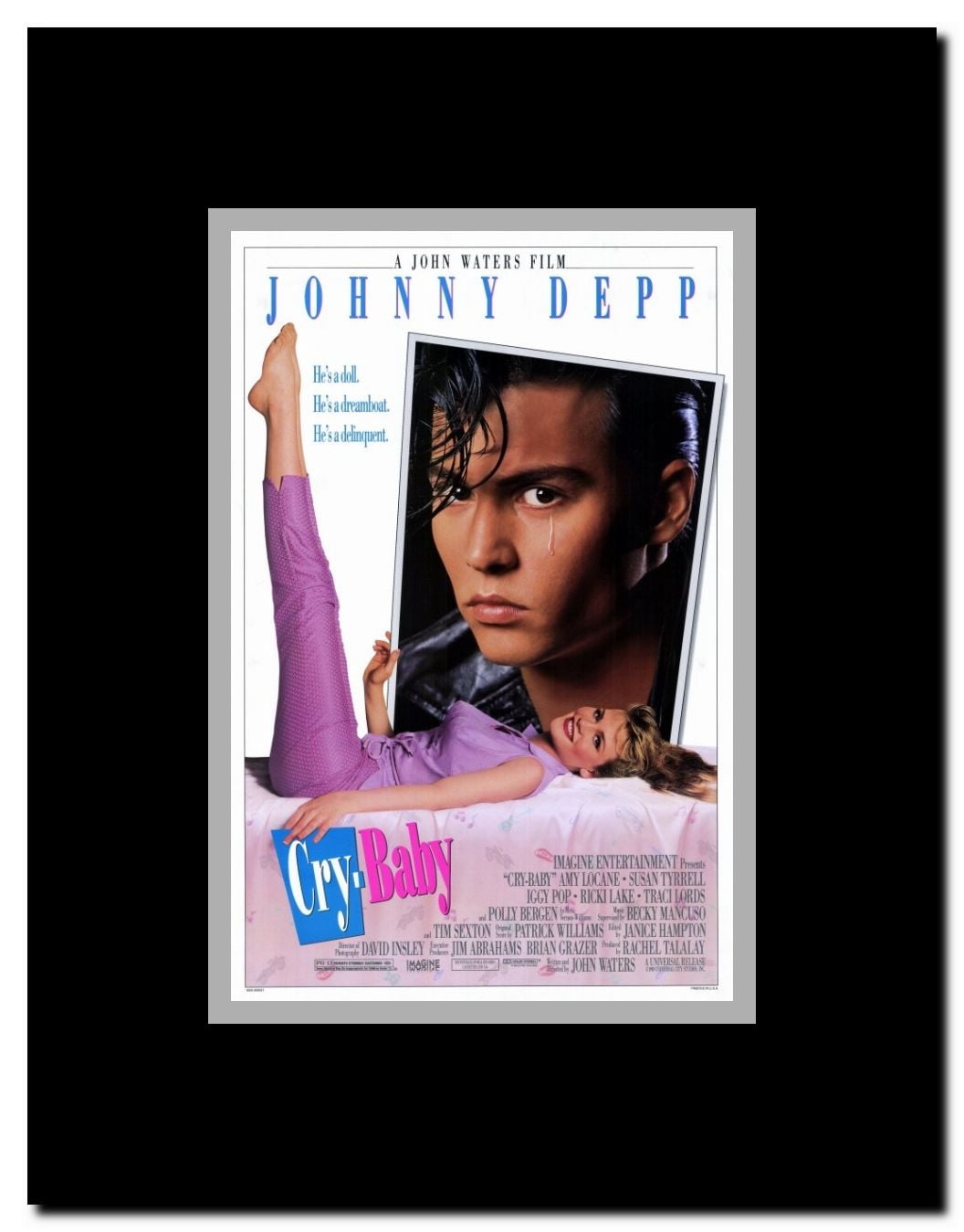 Cry-Baby Framed Movie Poster