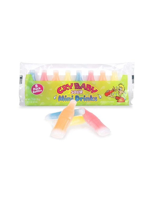 Sour Mini Wax Drinks (8 Bottles)
