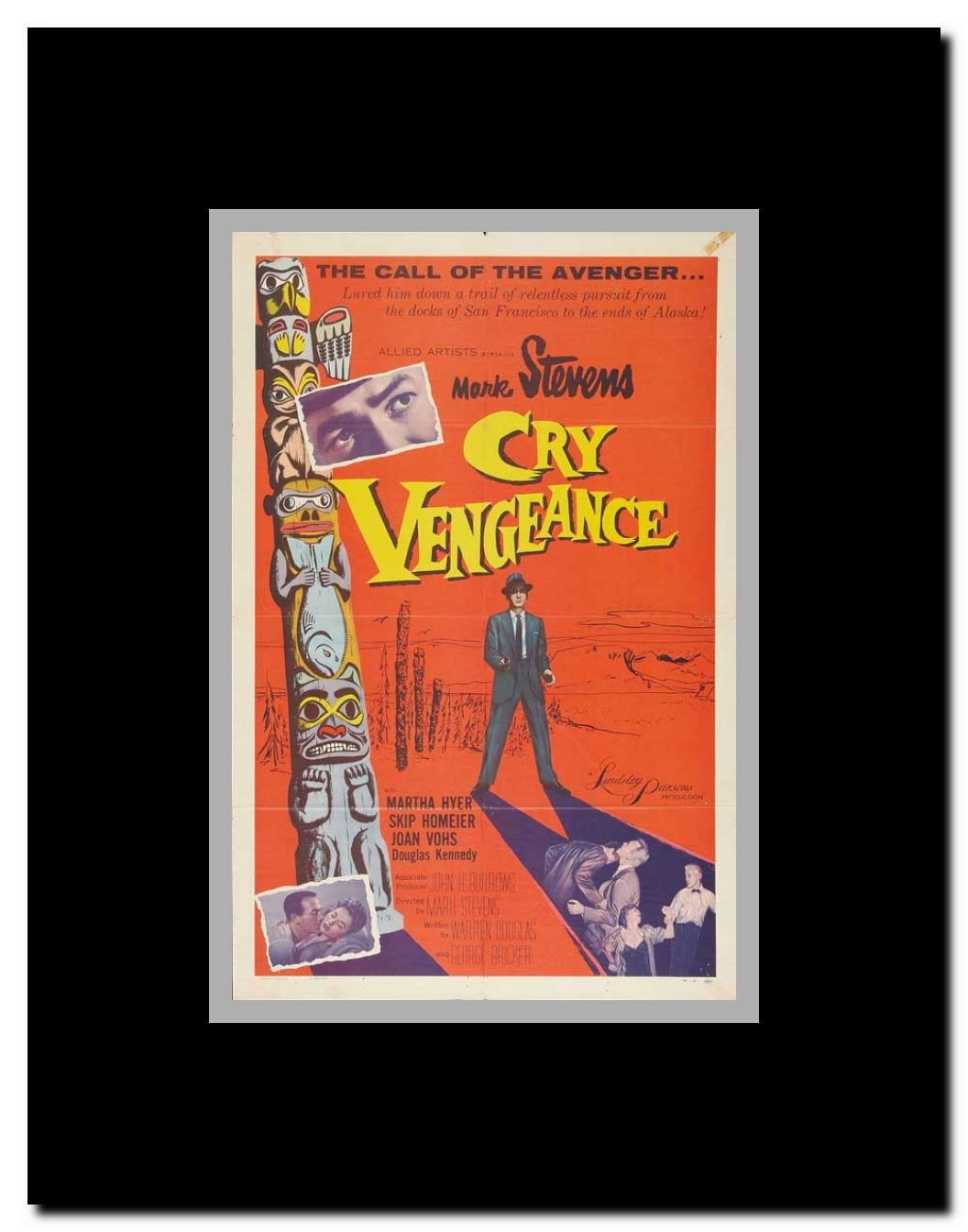 Cry Vengeance Framed Movie Poster