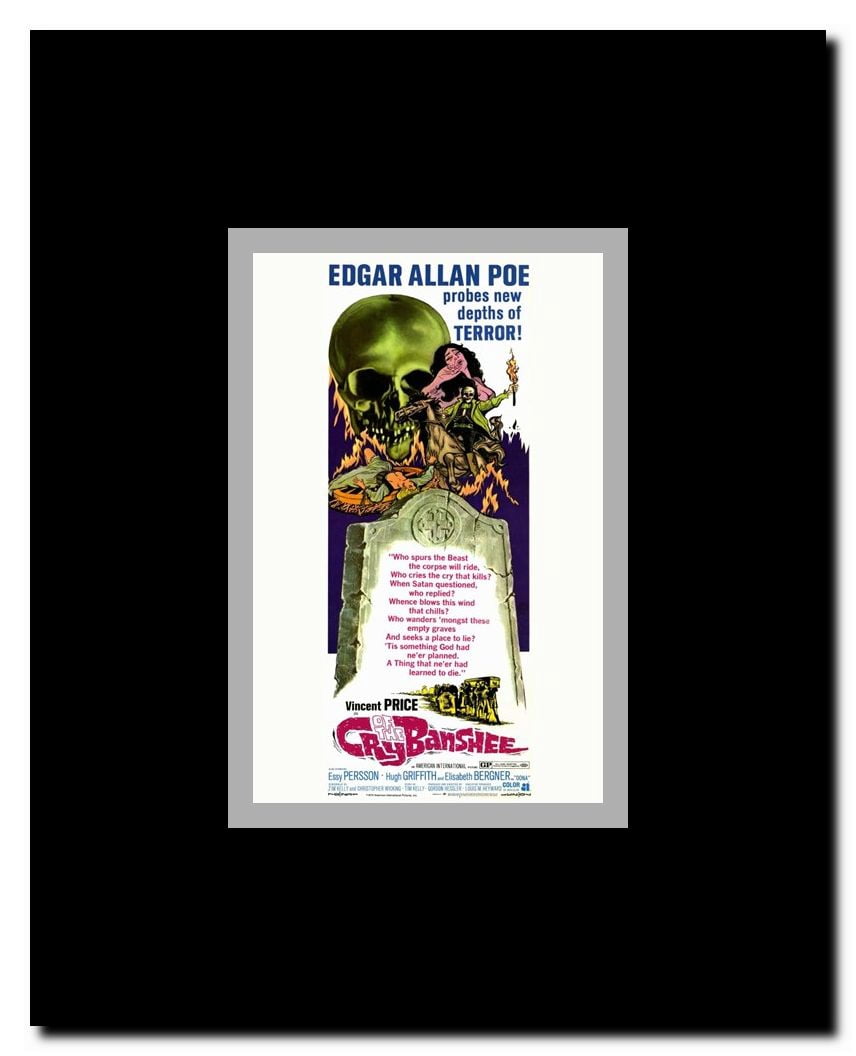 Cry of the Banshee Framed Movie Poster
