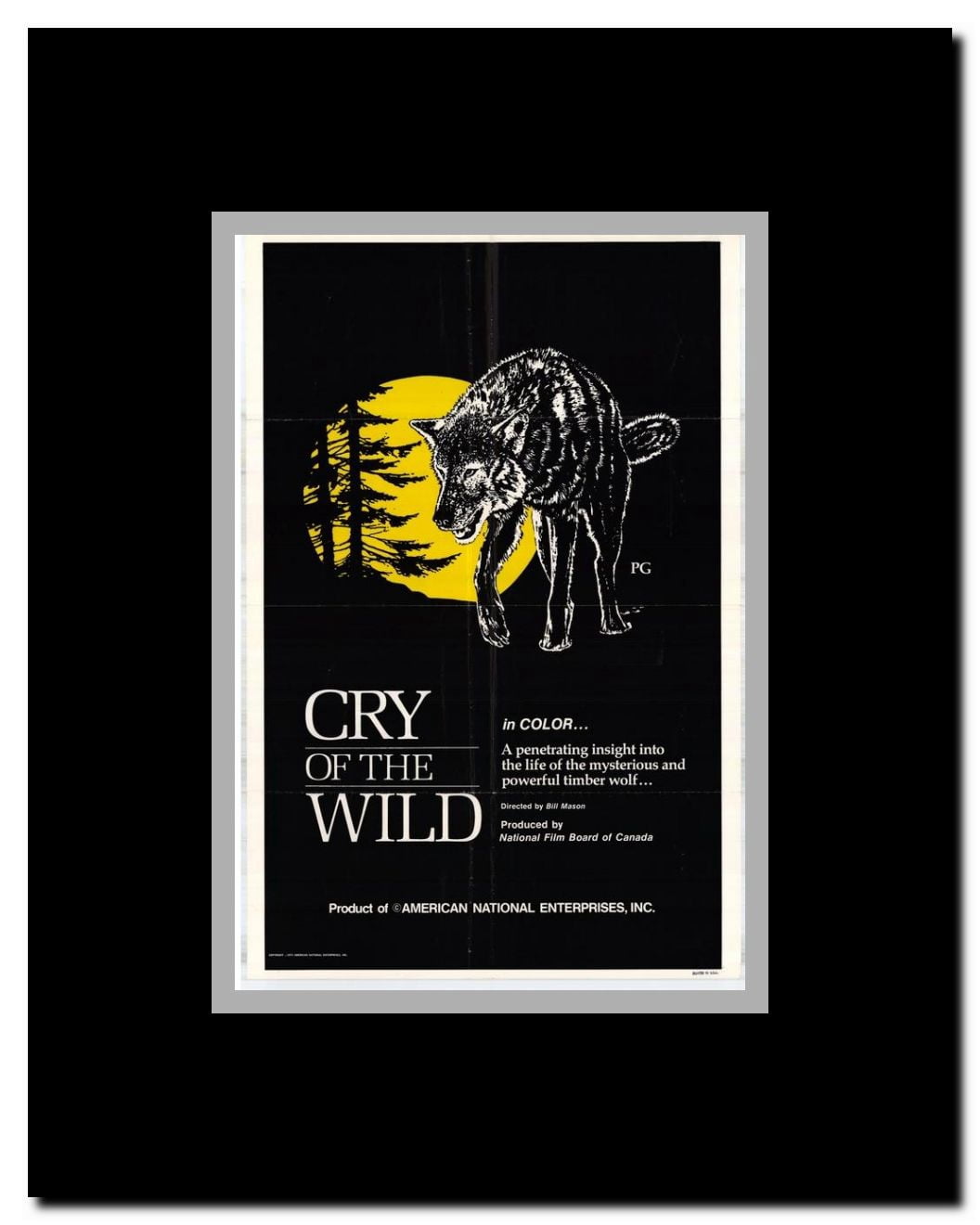 Cry of the Wild Framed Movie Poster