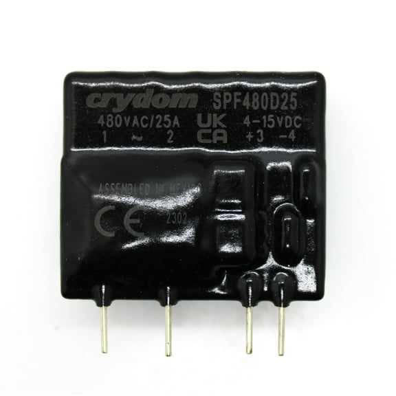 Crydom SPF480D25 25A 48-660V SPST-NO PCB Mount 4-Pin Solid State Relay