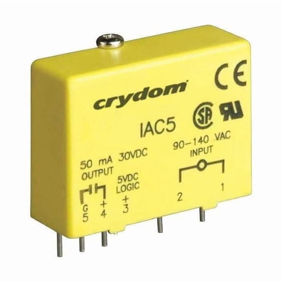 Crydom In Module,In90-140VAC/DC,Out3-30VDC,50mA IAC5
