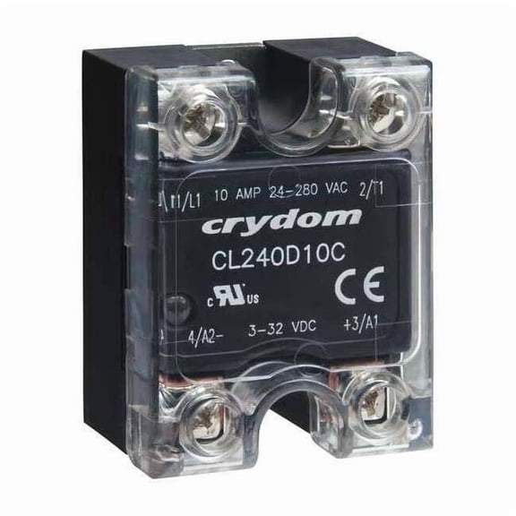Crydom Solid State Relay, 1 Phase, Screw Clamp, Panel, Triac CL240D05RC