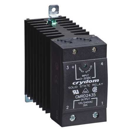 CRYDOM CMRD4845-10 DIN Mount Solid State Relay,Input,VDC