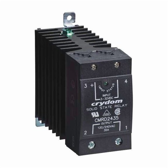Crydom Solid State Relay, 1 Phase, Cage Type, DIN Rail, SCR CMRD4845