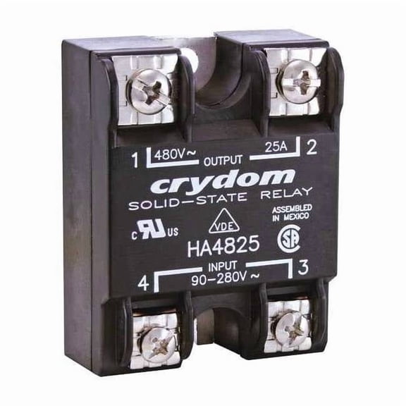 Crydom Solid State Relay, 1 Phase, Screw Clamp, Panel, SCR HA4890