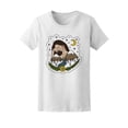 thumbnail image 1 of Crying Girl And Mountain T-Shirt Women -Image by Shutterstock, Female Medium, 1 of 2