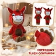 thumbnail image 1 of Crying Horse, Sad Horse, Chinese New Year 2026 of the Horseplush 2026, Chinese Lunar New Year Ornament for Home Store Tabletop Decor, Red Smiling/Crying Horsespring Festival A03 A, 1 of 6