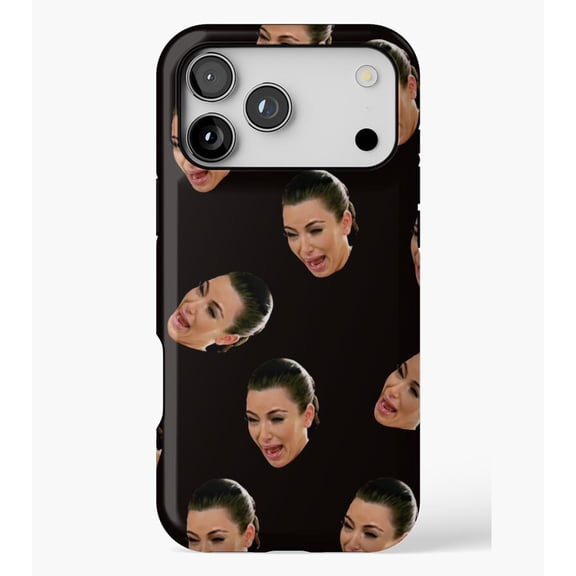 Crying Kim Kardashian M1768, Protective Case for iPhone 17 16 15 14 13 12 11 Pro Max – Modern Unisex Style