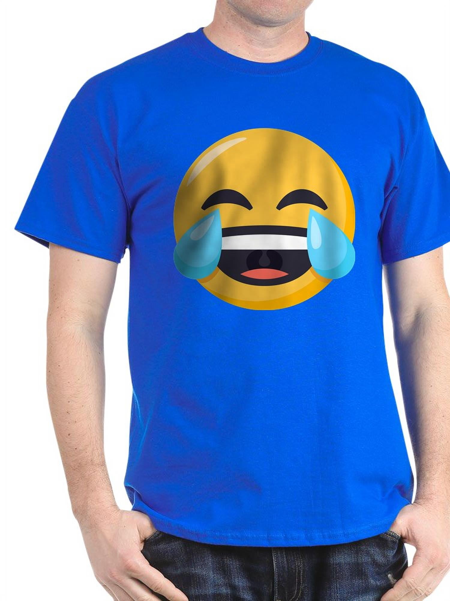 Crying Laughing Cursed Emoji T Shirt - Banantees