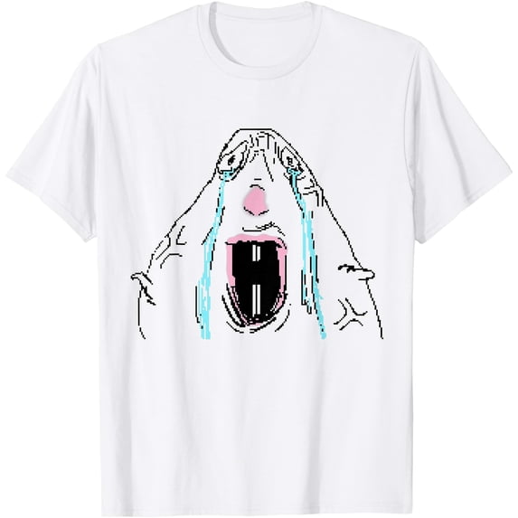 Crying Sad Hamster Classic Theme Everyday Message Retro Theme Bold ...