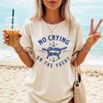thumbnail image 1 of No Crying On The Yacht Shirt, Sailing Club Shirt, Funny Quote T Shirt, Preppy Yacht Club Clothing, Summer Vacation Apparel, Coastal Tee Unisex S-5Xl Hot Trending Shirt, 1 of 4
