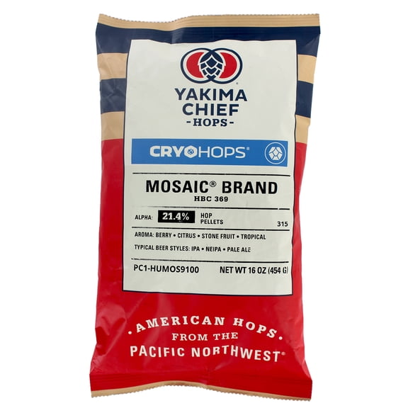 YCH Hops Mosaic Cryo Hop Pellets 1 lb