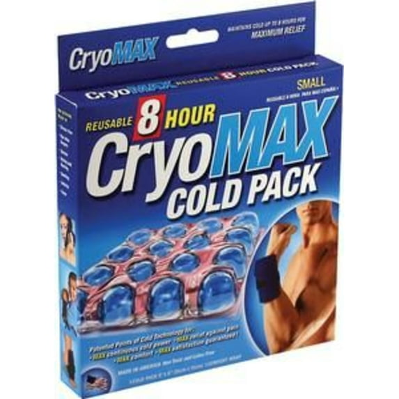 Cryo-MAX 8 Hour Cold Pack With Flexible Straps Small 1 Each