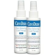 CryoDerm 4 أوقية بخاخ 2 عبوة