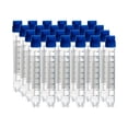 thumbnail image 1 of CryoKING 5.0ml 500 Pcs Plasitic Cryovials, External Thread Lab Vials with Blue Caps, Lab Tubes with Side Barcode, 1 of 1