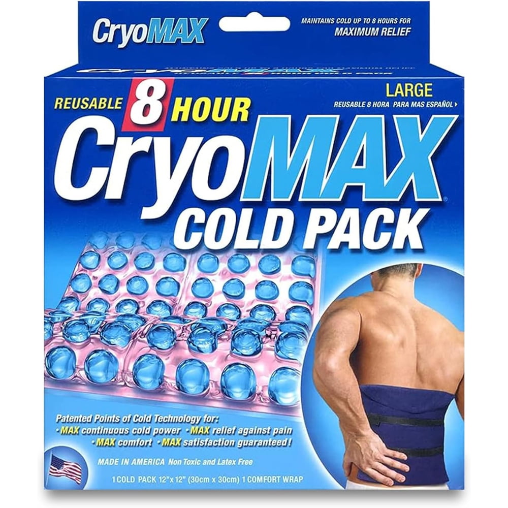 CryoMAX Reusable 8-Hour Cold Pack, Large