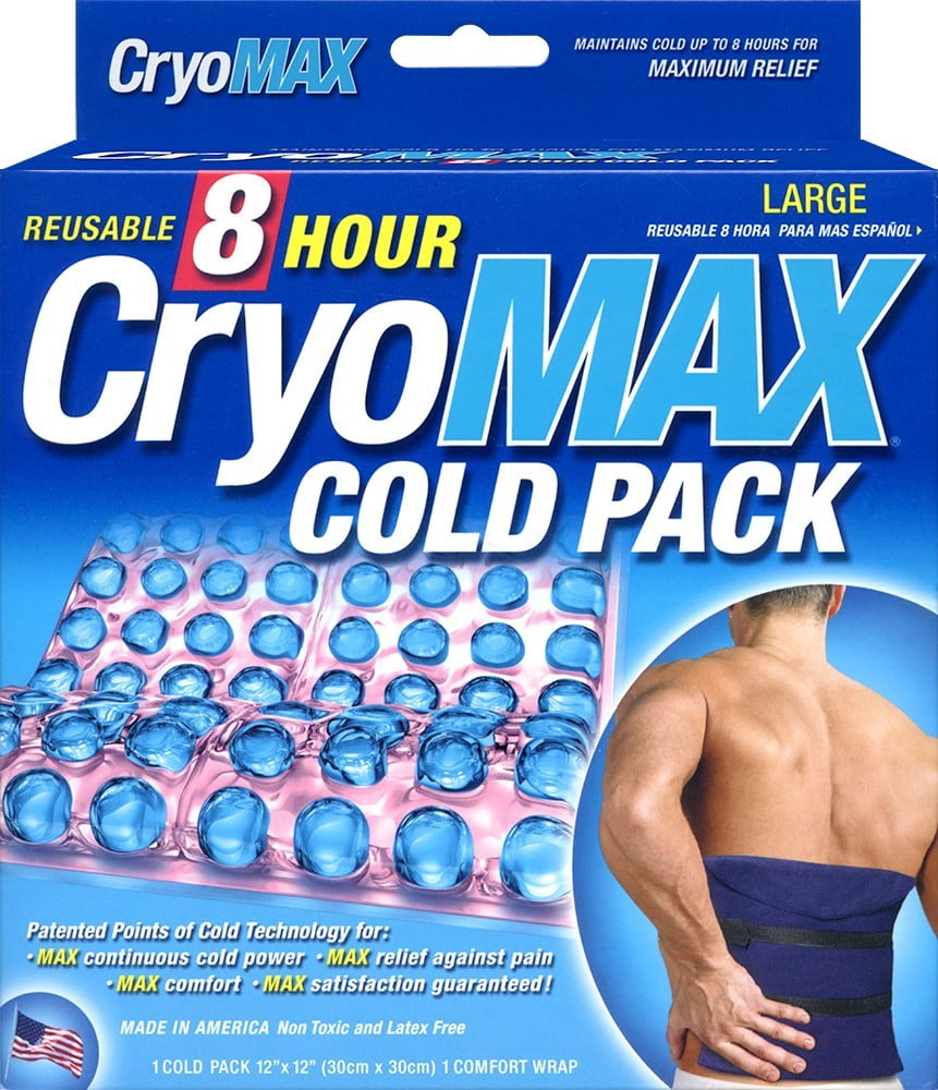 CryoMAX Reusable 8Hour Cold Pack, Large