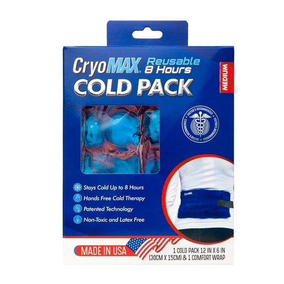 CryoMAX Medium 8-Hour Reusable Cold Pack Therapy