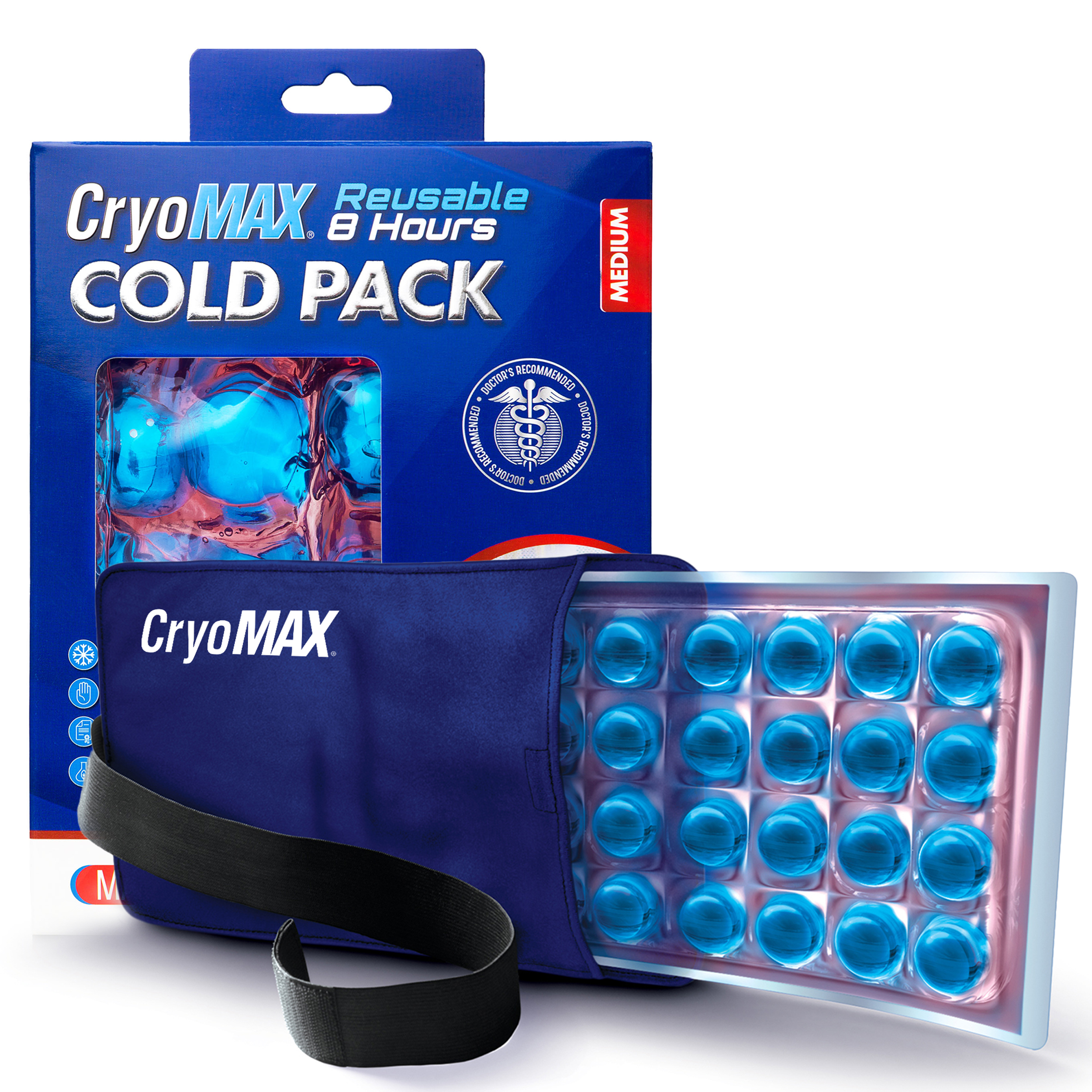 CryoMax Reusable 8 Hour Medium Cold Pack - image 1 of 7
