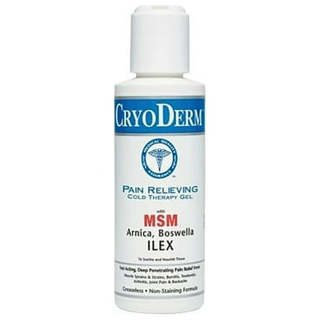 Cryoderm Cold Therapy Gel 4oz Bottle
