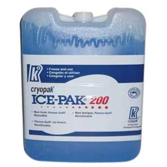 Cryopak FIP88039 PE 38 oz Re-Usable Ice Pack, Blue