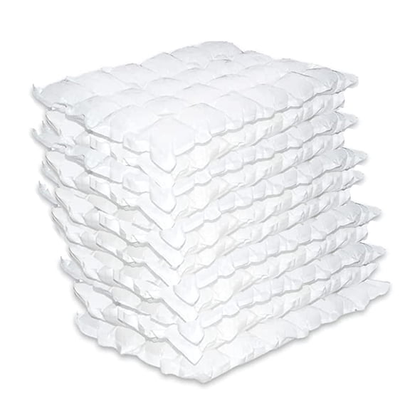 Cryosheet 50-Pack Flexible Dry Ice Sheets, Reusable Ice Blankets for Coolers and Diabetic Travel, 9"x16.5" Freezer Packs for Storage and Joint Pain Relief, White